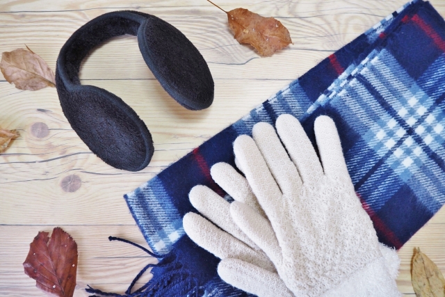 冬の防寒アイテム